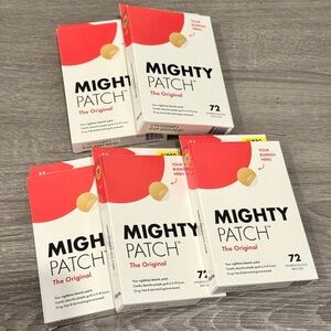 Jumbo 5 boxes of 72 patches Mighty Patch Original Hero Acne Patch